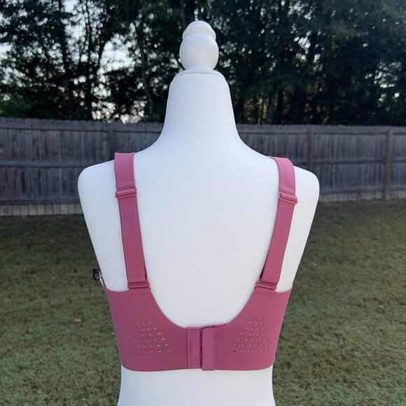 Victoria's Secret Sports Bra Size 34DDD Pink Featherweight Max Sports Bra NWT - Picture 5 of 6